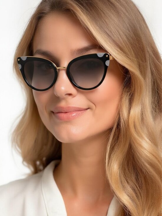 NWT Auth Dolce & Gabbana Cat Eye Sunglasses 4340 main image 9